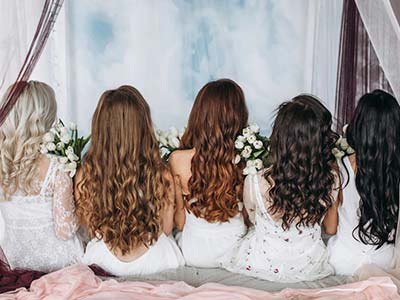 Haarverlängerung für die Hochzeit in Niederösterreich