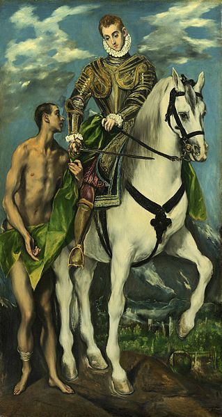 Hl. Martin von El Greco